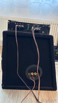 Subwoofer do auta Ground Zero + zosilňovač Magnat - 5