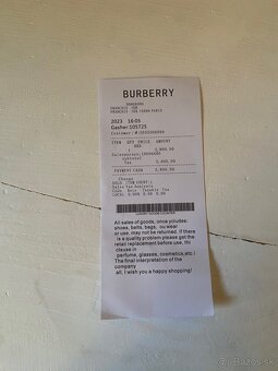 Burbery opasok - 5
