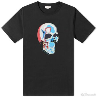Alexander McQueen skull print tričko, veľkosť M, čisto nové - 5