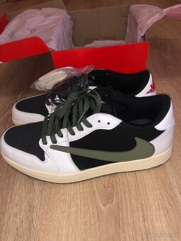 Nike Air Jordan 1 Low Travis Scott Olive - 5