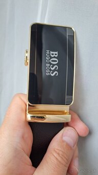 Nový opasok Hugo Boss čierny - 5