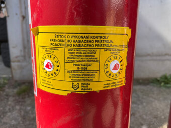Hasiaci prístroj CO2 5kg - 5