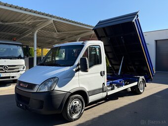 IVECO DAILY TROJSTRANNÝ SKLÁPAČ + HYDRAULICKÁ RUKA do 3,5t - 5