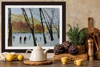 Olejomaľby,kombinované techniky - Elena Petrova Kinovar II - 5