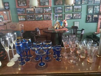 Starožitné sklo, raritné kusy - 5