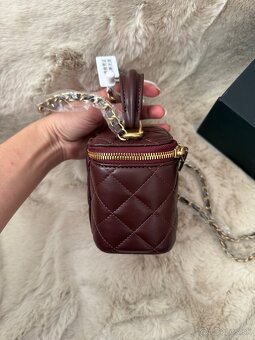 Chanel mini kufrik , mini kabelka chanel - 5