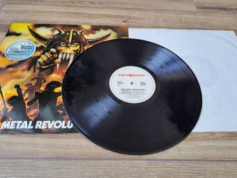 Lp LIVING DEATH-  Metal Revolution / EX - 5