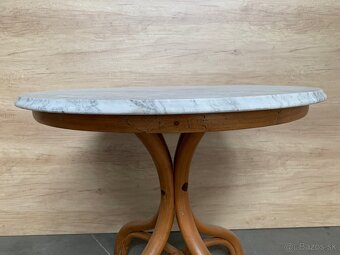 Mramorový kaviarenský stol Thonet - 5