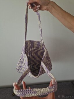 Handmade - pletena taska - 5
