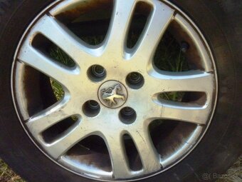 Disky ALU 15"4x108 Peugeot 307 6JX15 4X108 stred 65 ET 27 - 5
