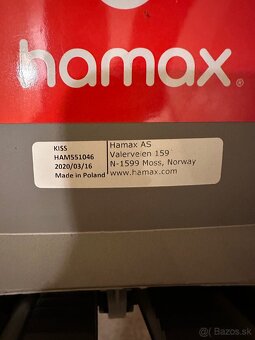 Detská sedačka na bicykel Hamax - 5