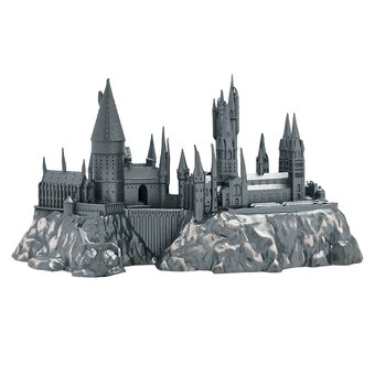 zlato striebro minca Harry Potter rokfort hrad 3D 2025 - 5