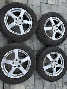 Dezent 17"ALU disky R17 5x112 ET38 7J x 17H2 VW ŠKODA SEAT - 5