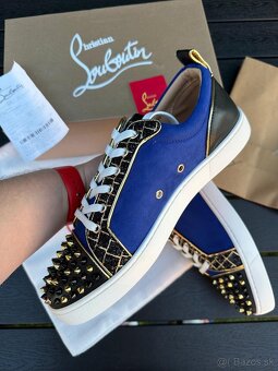 Christian Louboutin blue komplet balenie - 5