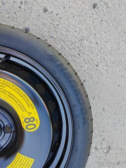 Predám rezervné koleso dojazdové 5x112 r19 , 5x112r16 - 5