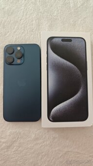 Iphone 15 Pro MAX - 256GB Blue Titanium - 5