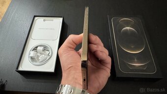 iPhone 12 Pro Max 128 GB – zlatý, TOP stav - 5