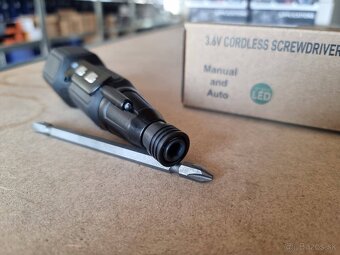 Predám nový elektrický skrutkovač LSD01 - 5