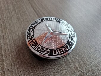 Stredová krytka hliníkového disku Mercedes-Benz - 5