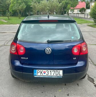 Predam VW Golf 5 1.6i benzin plyn - 5