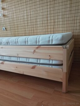 IKEA stohovacia posteľ UTÅKER + 2x matrac - 5