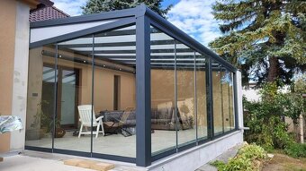 Pergoly, prístrešky, altánky, zimné záh.zasklievacie systémy - 5