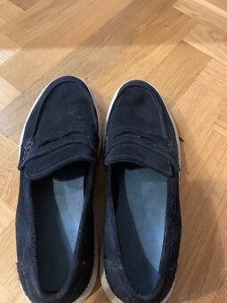 Pánske poltopánky loafery geox - 5