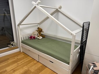 Predám detsku posteľ 208x95cm - 5