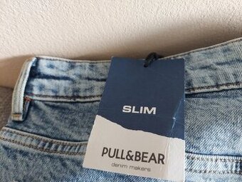 Pánske jeans kraťasy 36 - 5