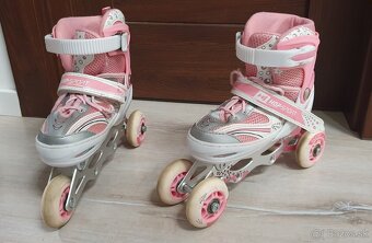 Detské kolieskové korčule 34-37 - 5