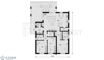 Moderné bungalovy P1 až P5 so skvelou dispozíciou obec Štvrt - 5