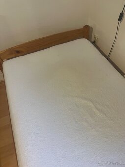 Postel s matracom wellpur paplónom a vankúšom 195x90 - 5
