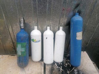 Flase co2, argon mix, neon, kyslik - 5