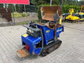 Samonakladací sklápač minidumper Epac LD800 pásový fúrik - 5