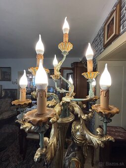 Luxusná figúrková lampa “Blackamoor” - 5