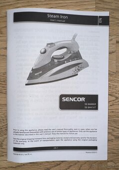 Sencor žehlička - 5