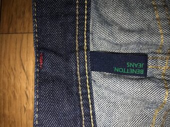 NOVÁ BENETTON originál damska jeansova sukna 38/40 - 5