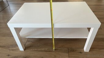 Konferenčný stolík Lack Ikea biely - 5
