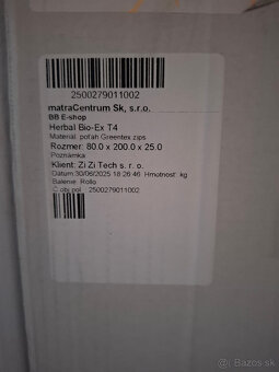 Pružinový matrac Materasso Herbal Bio-Ex T4 - 5