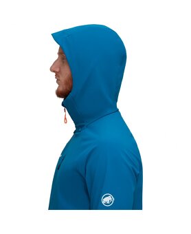 Predám softshell bundu MAMMUT ULTIMATE COMFORT SO HOODED. - 5