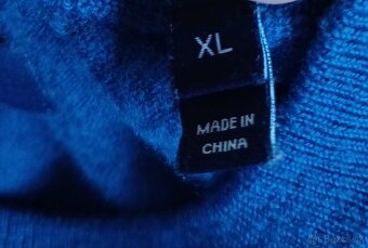 Gant modrý 100% merino woll - 5