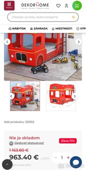 Poschodová posteľ Autobus - 5