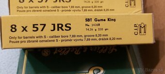 Brno EFFECT 8x57 JRS, celopažba. jednoranová zlamovačka - 5