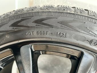 Zimné pneu Nokian 225/45 r17, disky BORBET - 5