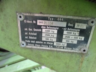 CLAAS QUADRANT 1150 - 5