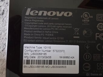 MiniPC Lenovo IdeaCentre Q190 Type 10115 - 5