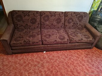Sedačka rozkladacia + 2x sofa - 5