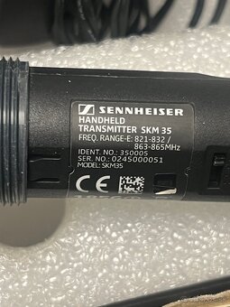 Predám original Sennheiser XSW bezdrôtový mikrofón - 5
