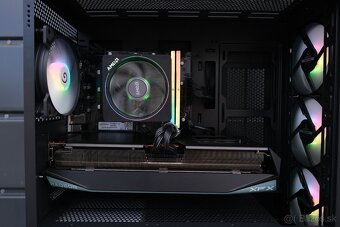 Herný PC, Ryzen 7 7800F, RX 9070XT, 32GB RAM, SSD, 24m - 5