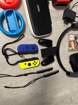 Nintendo Switch Oled Mario Red Edition + Ring Fit Adventure - 5